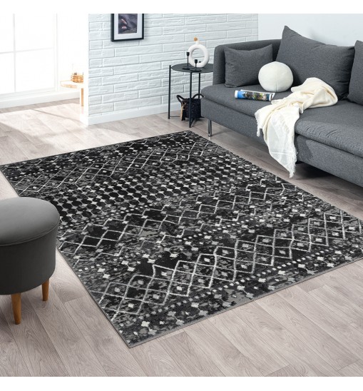 Hannah Moroccan Global Woven Area Rug