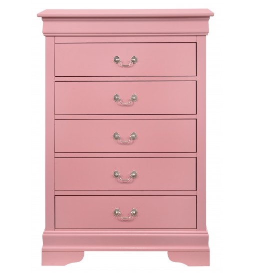 Glory Furniture Louis Phillipe G3104-CH Chest , Pink