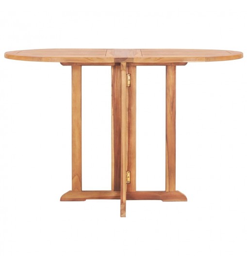 Folding Butterfly Patio Table 47.2"x27.6"x29.5" Solid Teak Wood