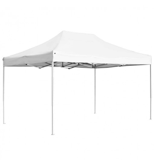 Professional Folding Party Tent Aluminum 14.8'x9.8' White