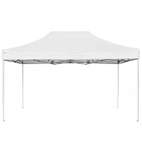 Professional Folding Party Tent Aluminum 14.8'x9.8' White