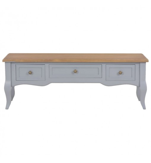 TV Cabinet Gray 39.4"x13.8"x13.8" Wood