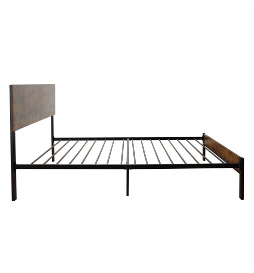 Twin Size metal bed Sturdy System Metal Bed Frame ,Modern style and comfort to any bedroom