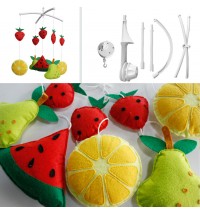 Delicious Fruit Baby Hanging Toy Musical Crib Mobile