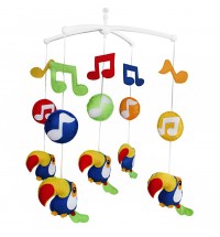 Unisex Nursery Mobile Musical Mobile For Crib Of Non-Woven