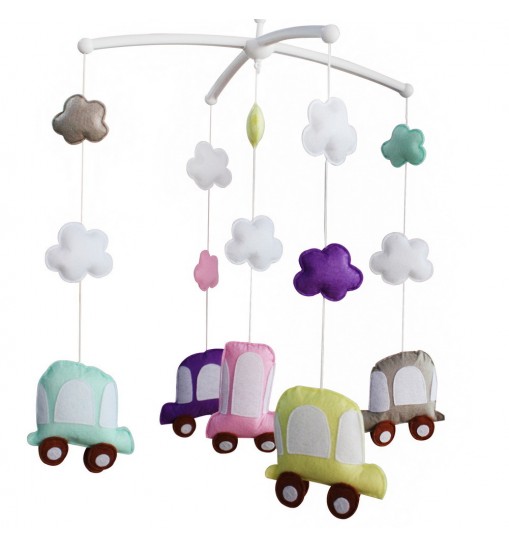 Musical Mobile [Baby Cute Toys], Colorful Nursery Crib Baby Gift, Beautiful