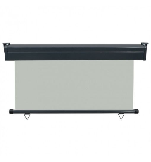 Balcony Side Awning 55.1"x98.4" Gray