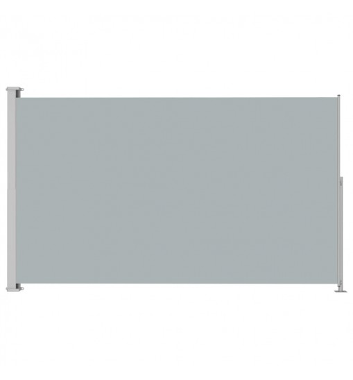 Patio Retractable Side Awning 70.9"x118.1" Gray