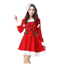 Saint performance costumes stage costumes; performance costumes performance costumes adult female Santa Claus Christmas