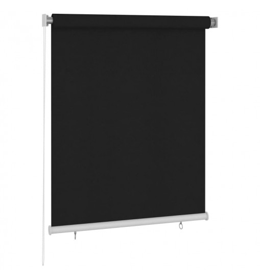 Outdoor Roller Blind 47.2"x55.1" Black