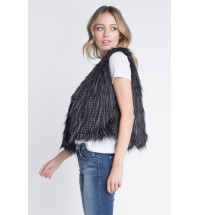 Women's Faux Fur Sleeveless Vest