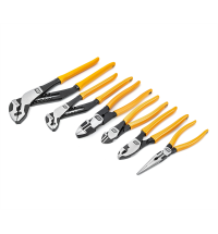 6pc mixed dipped material plier set