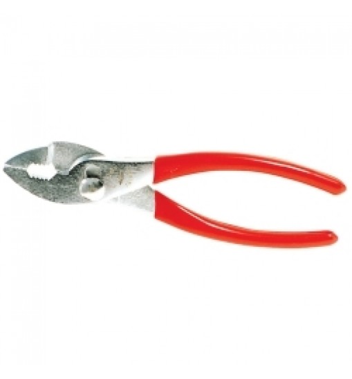 6in pliers slip joint, red handles