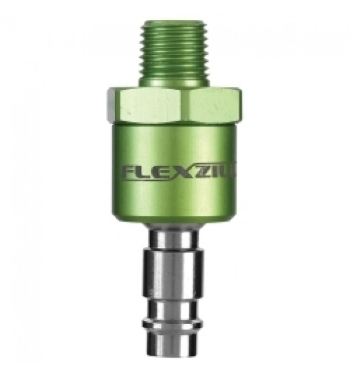 Flexzilla High Flow Ball Swivel Plug 1/4 Body 1/4M