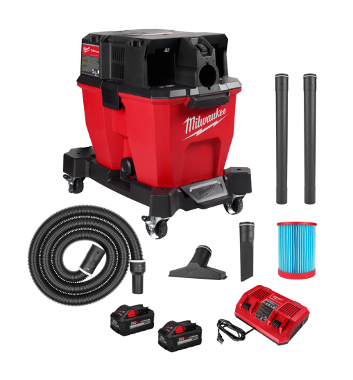 M18 FUEL™ 9 Gallon Dual-Battery Wet/Dry Vacuum Kit