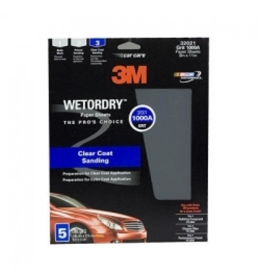 Paper sheets-wetordry 9"x 11" p600 5/pk 10pk/cs