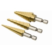 Steel Step Drill 3 Pc. Set