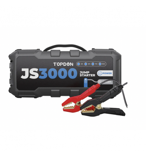 JumpSurge3000 - 3000 Peak Amp Battery Jumpstarter, Power Bank, & Flashlight