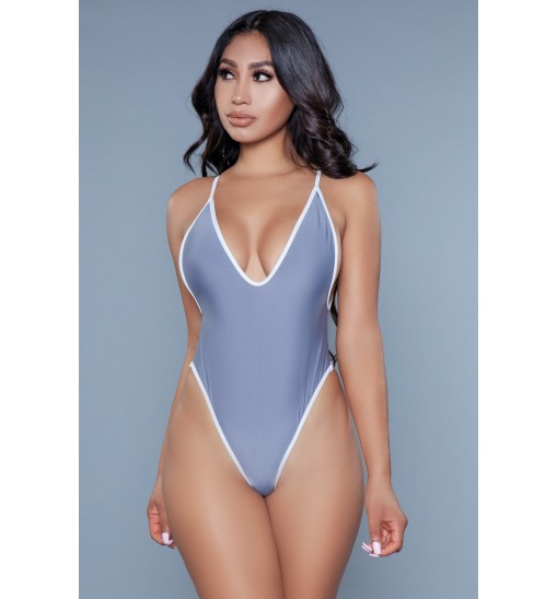 1981 Payton Swimsuit Grey