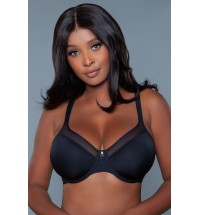 2215 Kristy Full Coverage Bra Black