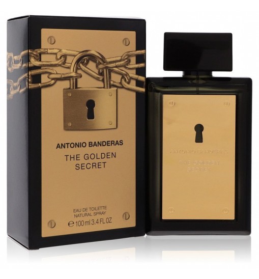 The Golden Secret by Antonio Banderas Eau De Toilette Spray 3.4 oz (Men)