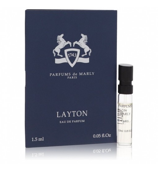 Layton Exclusif by Parfums De Marly Vial (sample) .05 oz (Men)