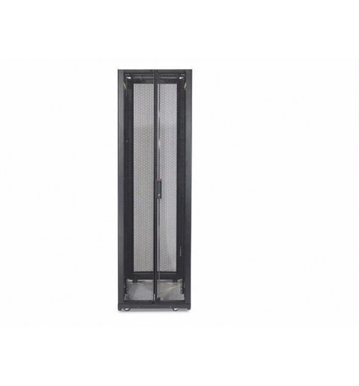 Netshelter sx 48u 600mm wide x 1070mm deep enclosure with sides black