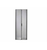 Netshelter sx 42u 600mm wide perforated split doors black