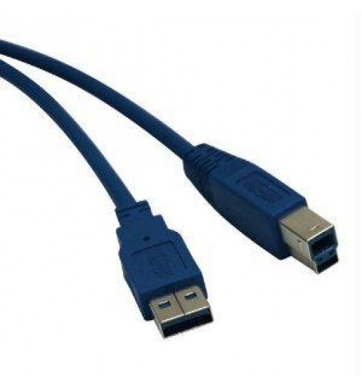 6ft usb device cable superspeed m/m blue