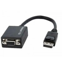 Connect your vga monitor to a displayport equipped computer -displayport to vga