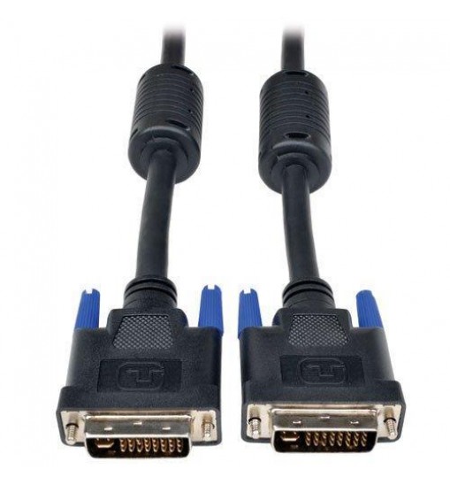 6ft dvi dual link digital / analog monitor cable dvi-i m/m 6ft