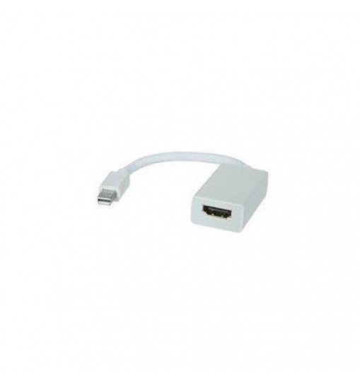 Addon 8in mini-displayport male to hdmi female white adapter cable