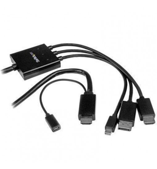 Connect your hdmi, displayport, or mini displayport laptop to an hdmi display or